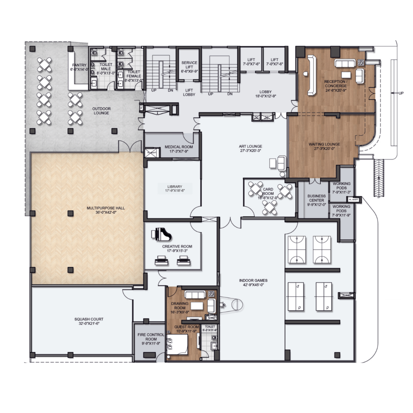 Common Ground Floor Plan
