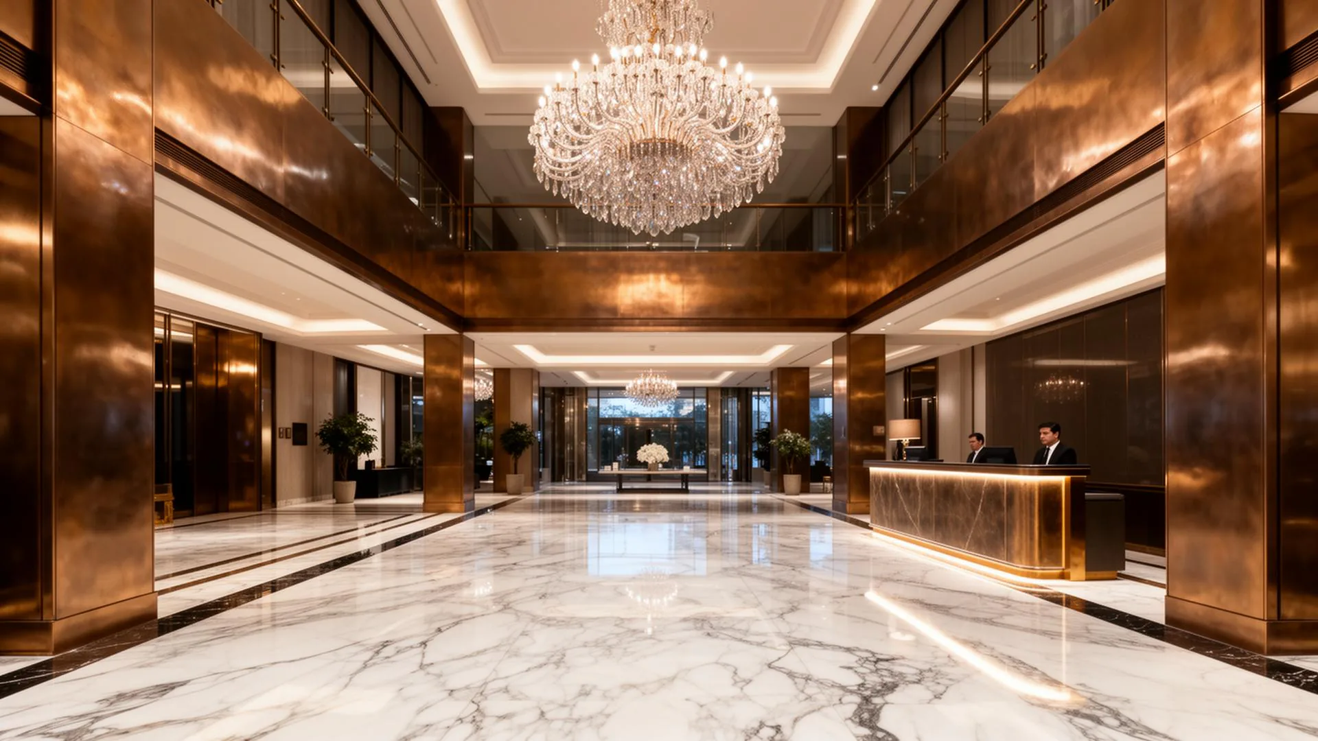 BE Realty signature lobby